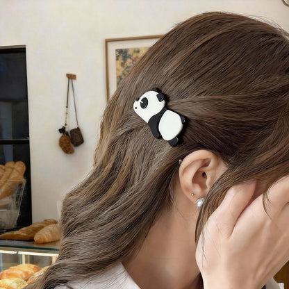 Small Panda Hair Clips
