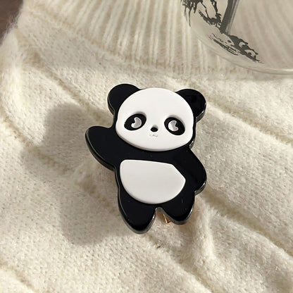 Small Panda Hair Clips