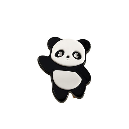 Small Panda Hair Clips