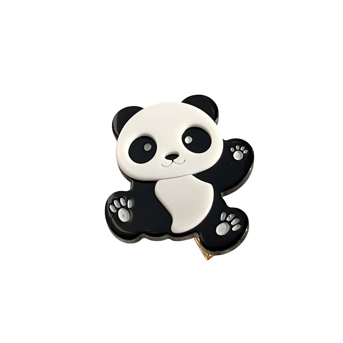 Small Panda Hair Clips