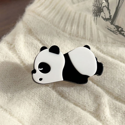 Small Panda Hair Clips