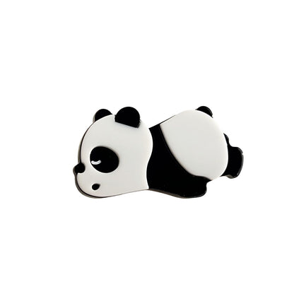 Small Panda Hair Clips