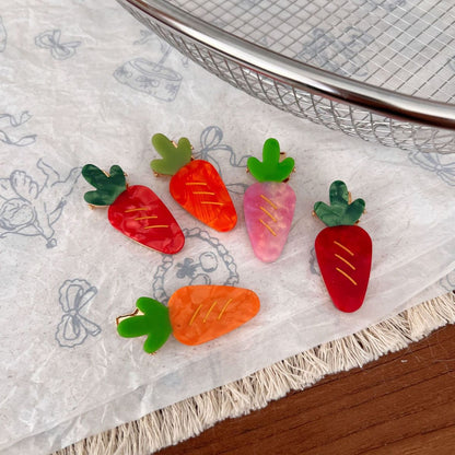 Small Radish Side Hair Clip