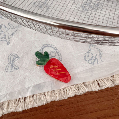 Small Radish Side Hair Clip