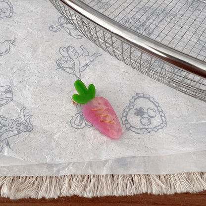 Small Radish Side Hair Clip