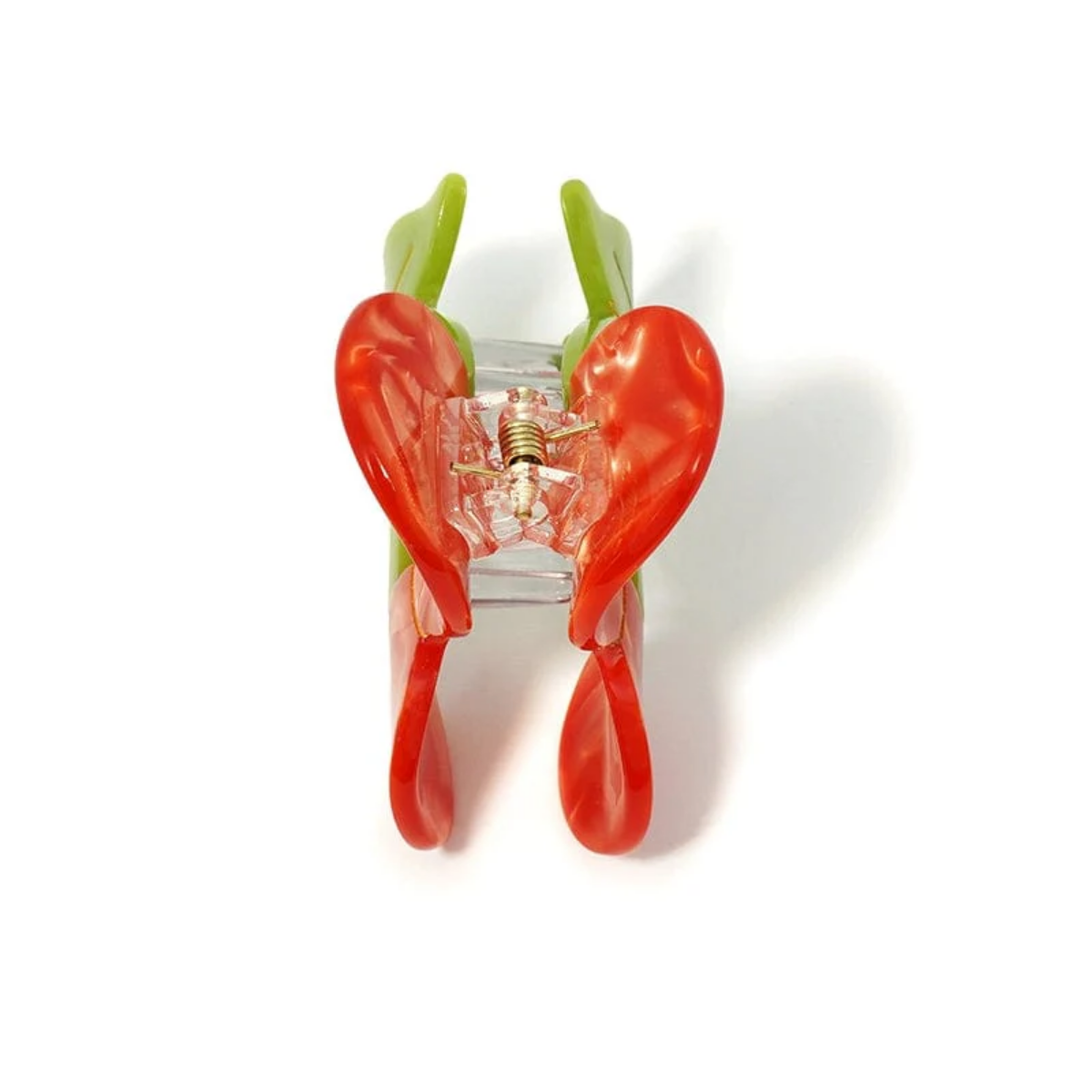 Small Red Cherry Hair Claw