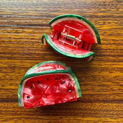 Small Watermelon Hair Claw