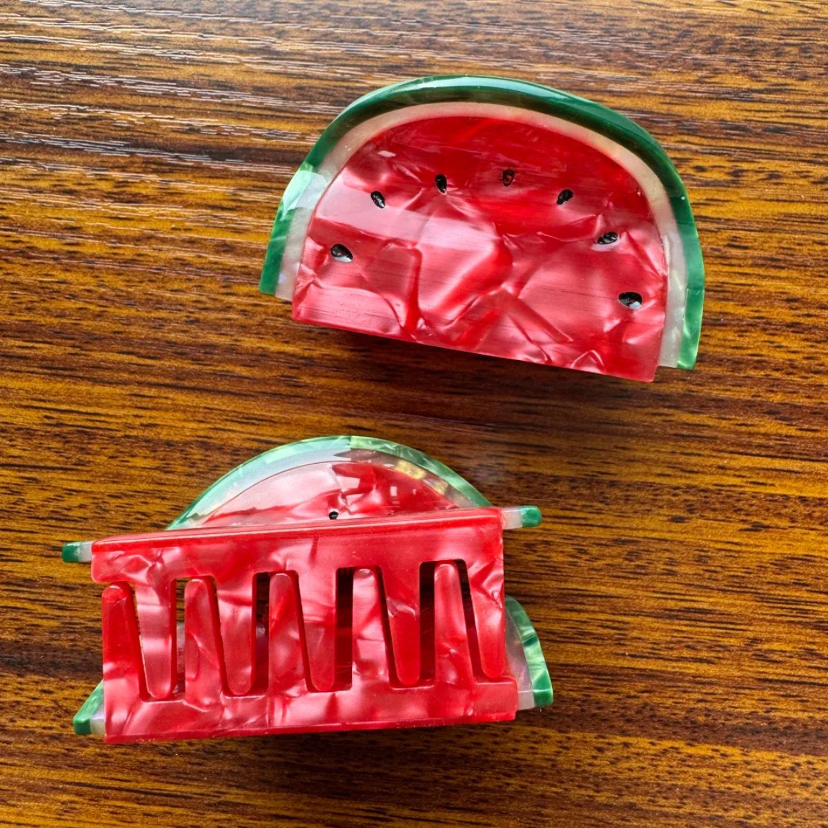 Small Watermelon Hair Claw