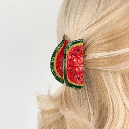 Small Watermelon Hair Claw