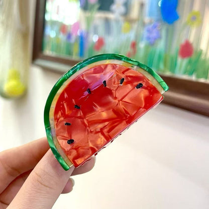 Small Watermelon Hair Claw