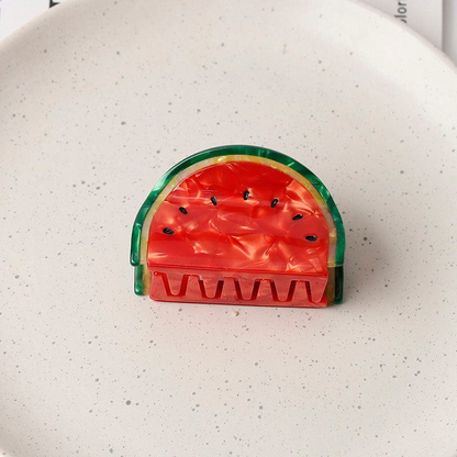 Small Watermelon Hair Claw