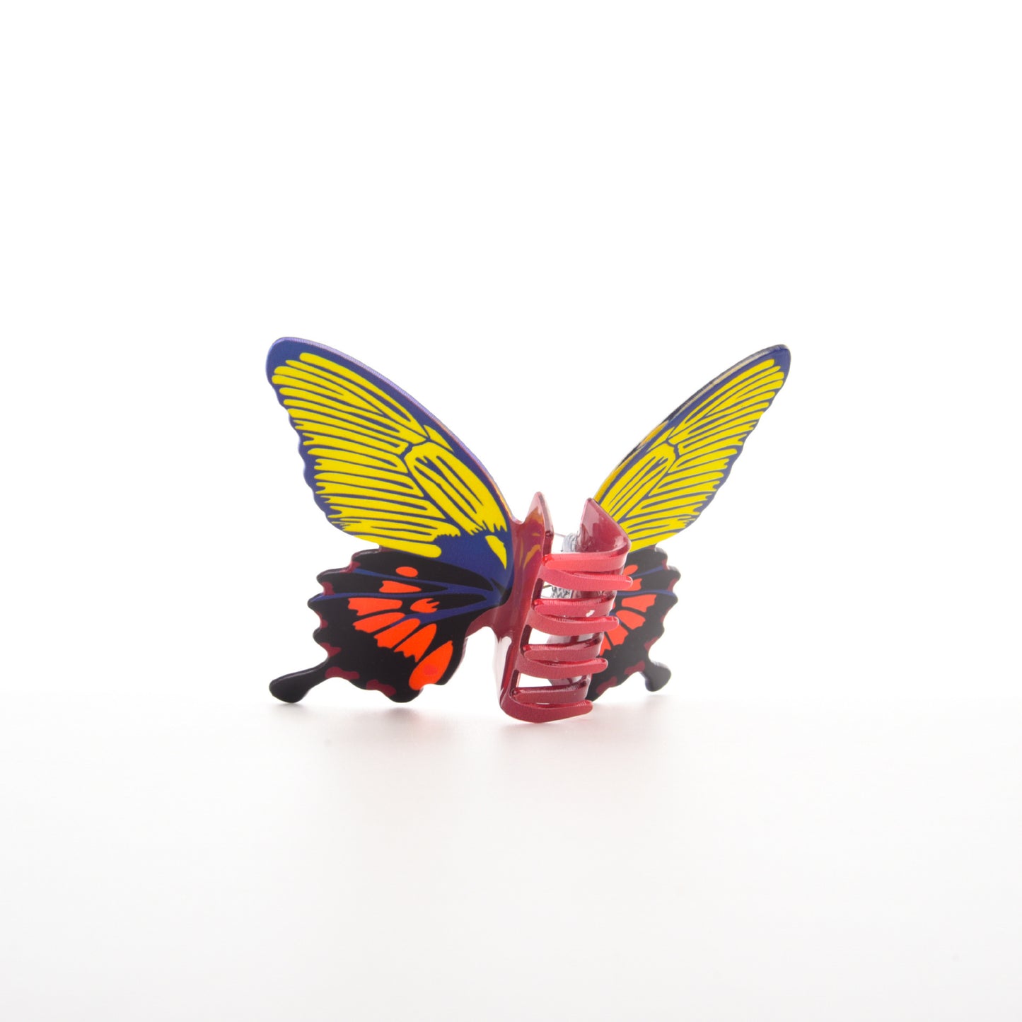 Small Yellow Butterfly Hair Claw