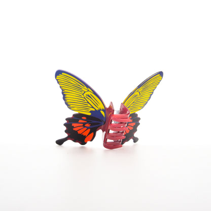 Small Yellow Butterfly Hair Claw