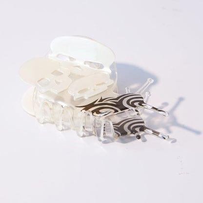 Snail Skeleton Hair Claw