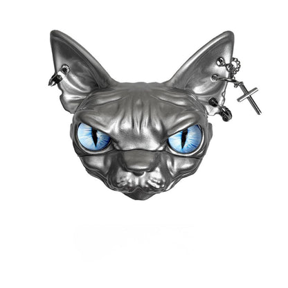 Sphynx Hairless Cat AirPods Case, Handmade Resin Cat AirPods Protective Cover