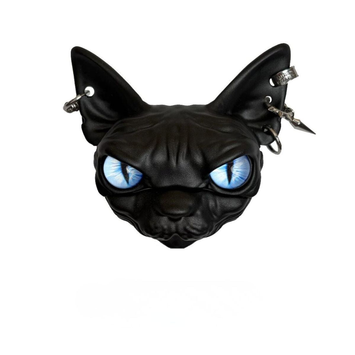 Sphynx Hairless Cat AirPods Case, Handmade Resin Cat AirPods Protective Cover