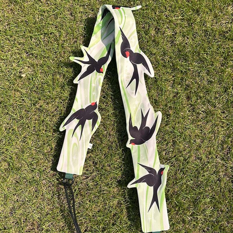 Swallow-Themed Crossbody Phone Strap丨Lemonschunks