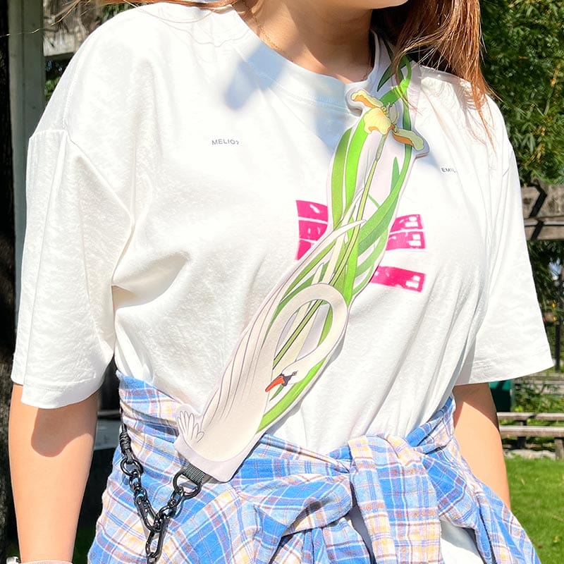 Swan-Themed Crossbody Phone Strap丨Lemonschunks