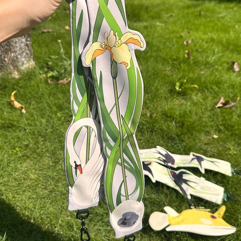 Swan-Themed Crossbody Phone Strap丨Lemonschunks