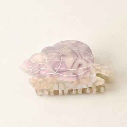 Large Textured Conch Shell Hair Claw 4 Colors