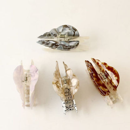 Large Textured Conch Shell Hair Claw 4 Colors