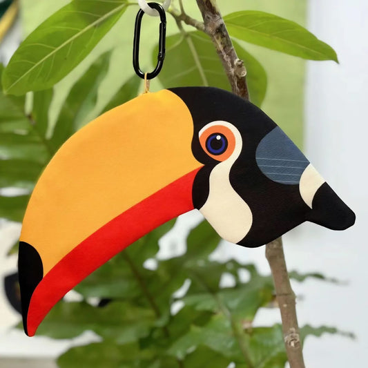 Toucan Zipper Pouch Pencil Case Bag (Ramphastos)