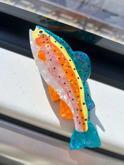 Shimmering Trout Hair Claw