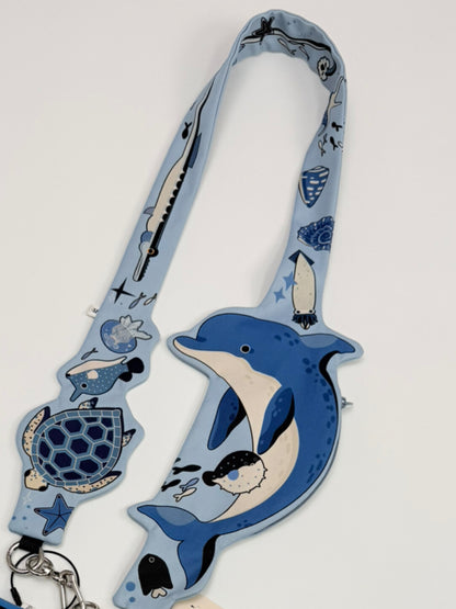 Ocean Animal Phone Crossbody Strap Bag 12 Styles