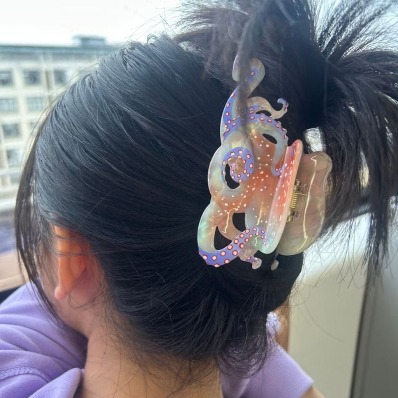 彩色章鱼发夹